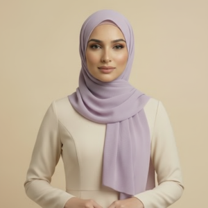 Lavender Jersey Hijab