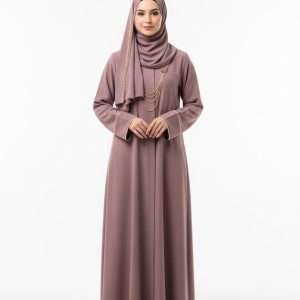 Plum Nida Abaya