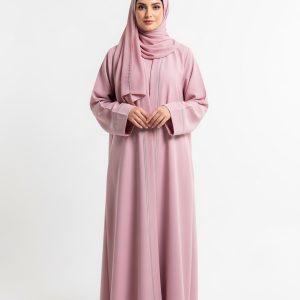 Light Pink Nida Abaya