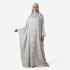 Pastel Printed Burkha