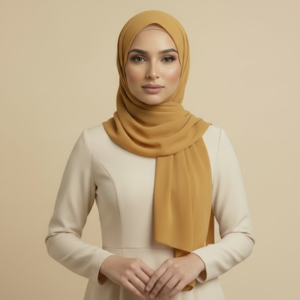 Mustard Jersey Hijab