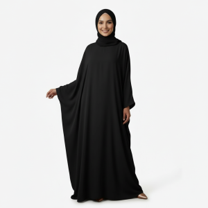 Black Cotton Burkha