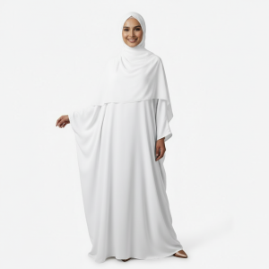 White Cotton Burkha
