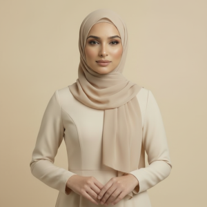 Beige Modal Hijab