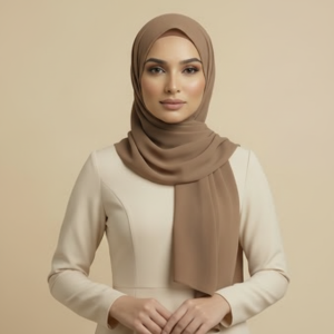 Brown Modal Hijab