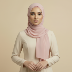 Baby Pink Modal Hijab