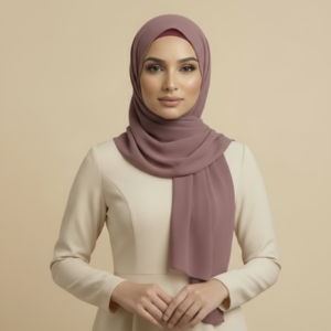 Burgundy Modal Hijab