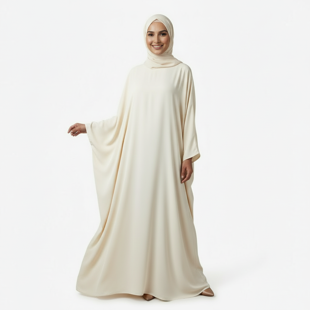 Ivory Pakistani Burkha