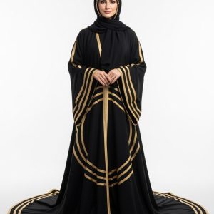 Black Umbrella Abaya