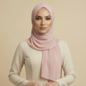 Baby Pink Viscose Hijab