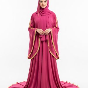Pink Umbrella Abaya