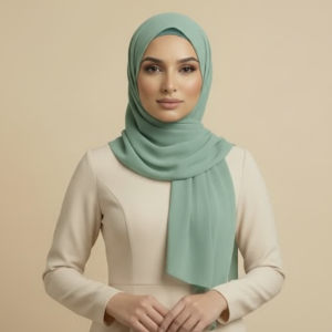 Teal Viscose Hijab