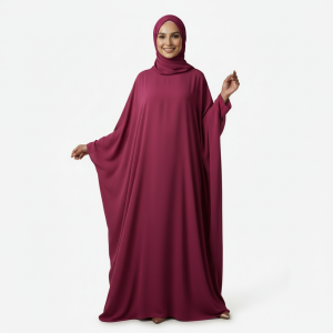 Magenta Pakistani Burkha