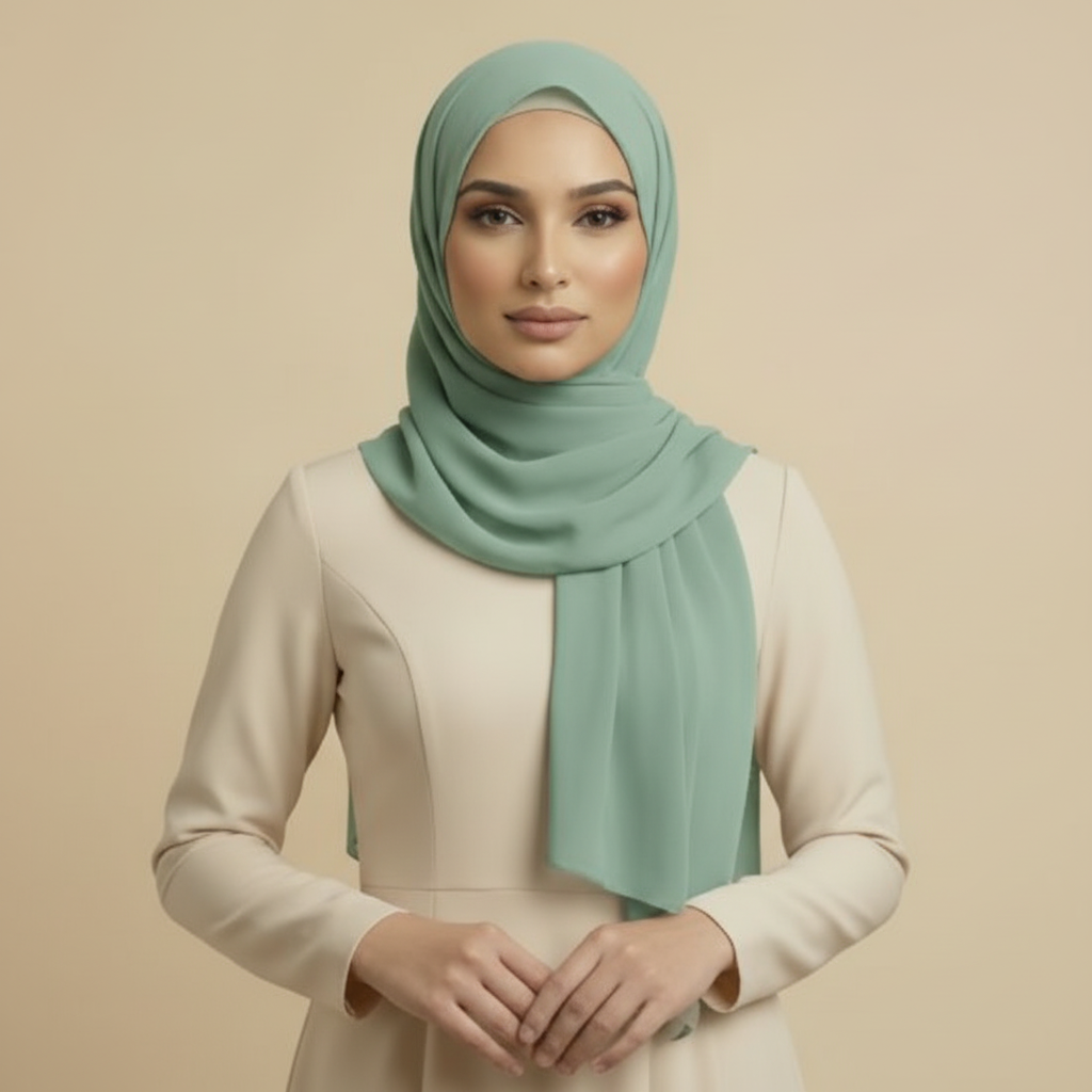 Mint Viscose Hijab