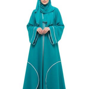 Turquoise Umbrella Abaya