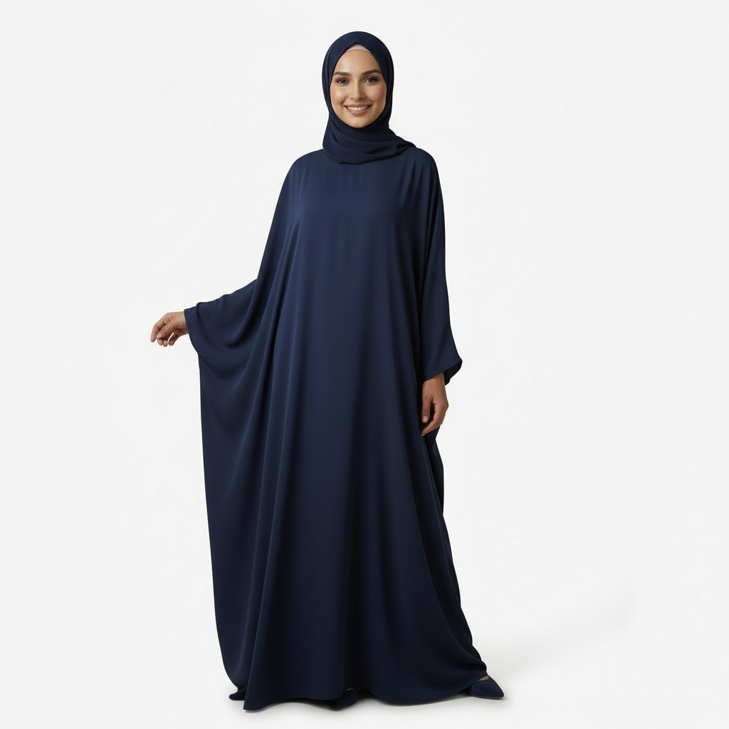 Blue Dubai Burkha