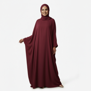 Burgundy Dubai Burkha