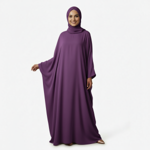 Purple Saudi Burkha