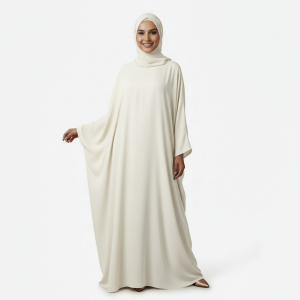 Off White Saudi Burkha