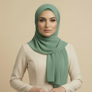 Green Net Hijab