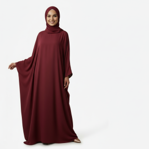 Burgundy Irani Burkha