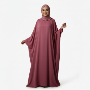 Dark Pink Irani Burkha