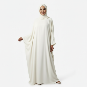 Off White Irani Burkha