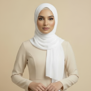 White Jersey Hijab
