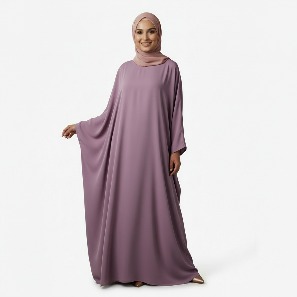 Purple Kaftan Burkha