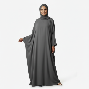 Charcoal Kaftan Burkha