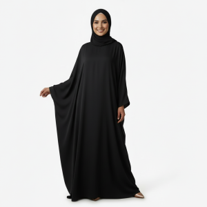 Black Fancy Burkha