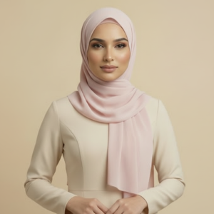 Light Pink Lycra Hijab