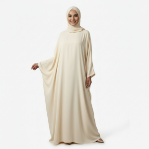 Cream Fancy Burkha