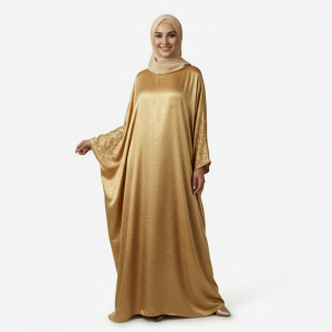 Gold Fancy Burkha
