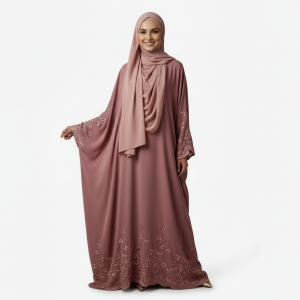 Rose Fancy Burkha