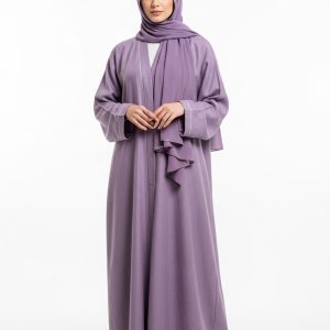 Lavender Linen Abaya