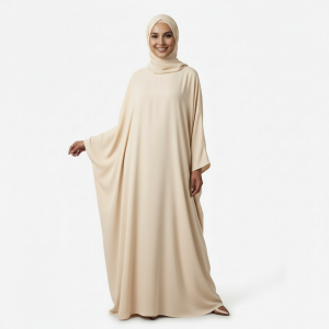 Cream Nida Burkha