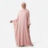 Baby Pink Velvet Burkha