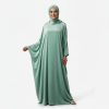 Mint Green Velvet Burkha