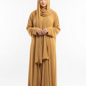 Gold Rayon Abaya