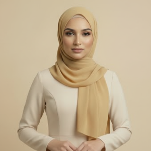 Gold Rayon Hijab