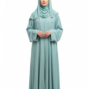 Mint Rayon Abaya