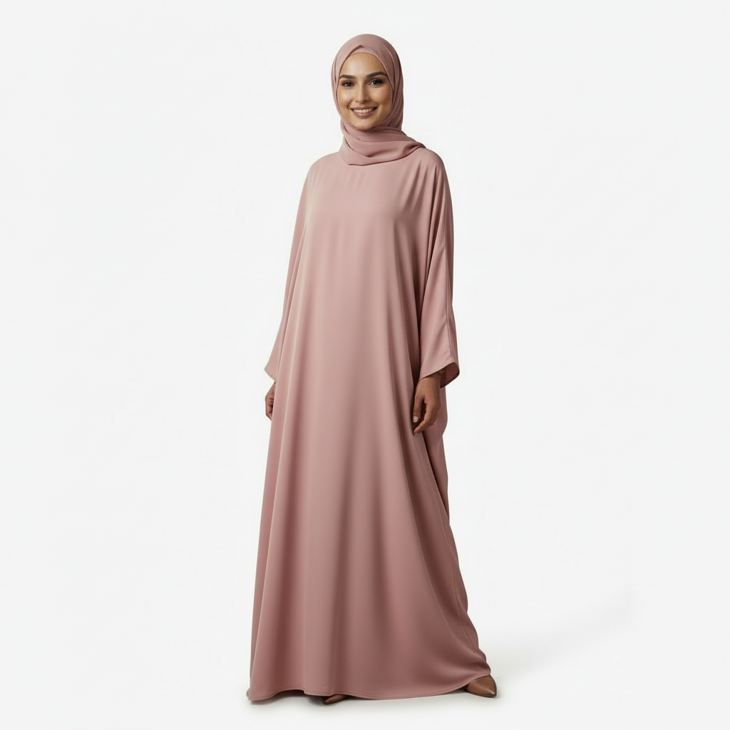 Nude Georgette Burkha