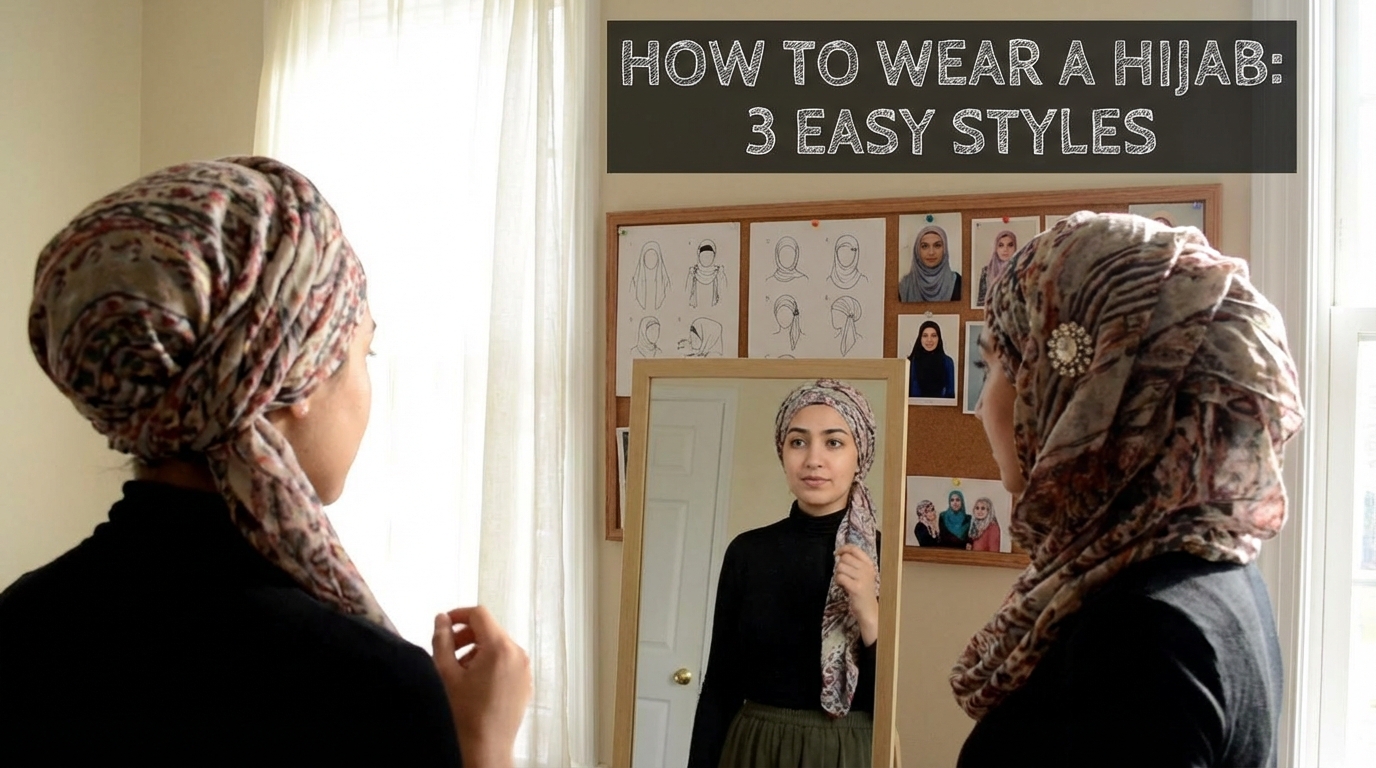 How To Wear A Hijab In Different Styles